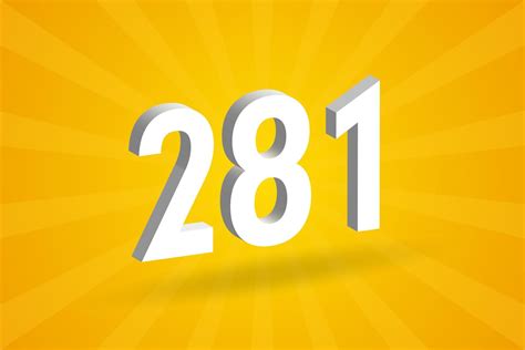 3D Lotto Number: 281 .
